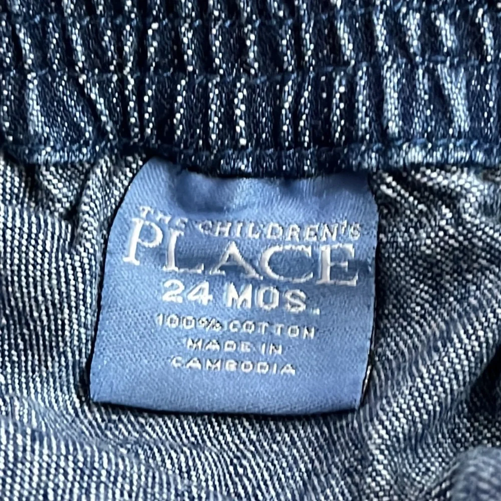Vintage The Children’s Place Denim Skirt Scalloped Hem
